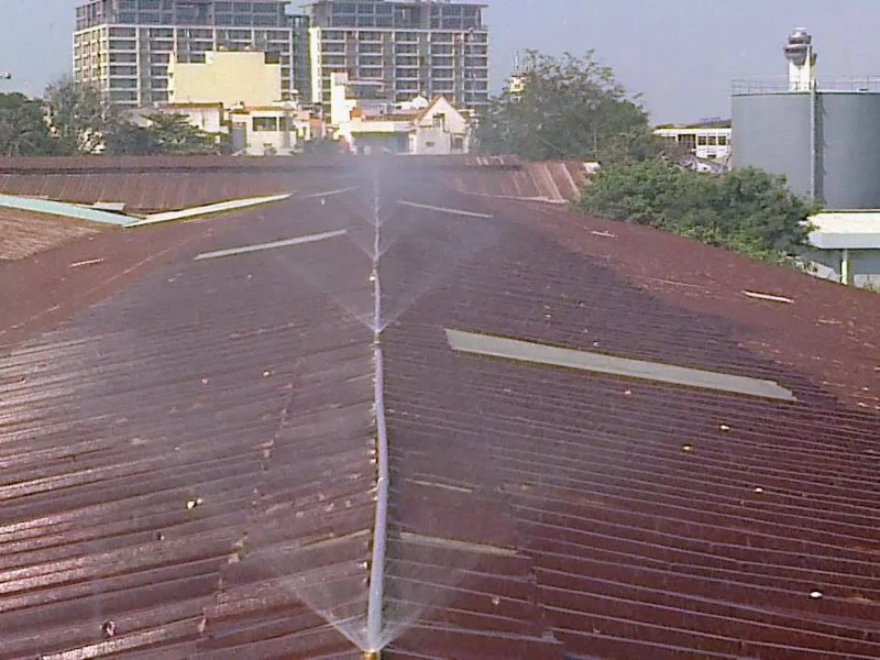 Giải pháp chống nóng hiệu quả nhất: Lắp đặt hệ thống phun nước trên mái nhà