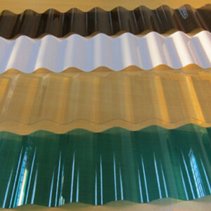 Màu thông dụng của tôn nhựa lấy sáng PVC