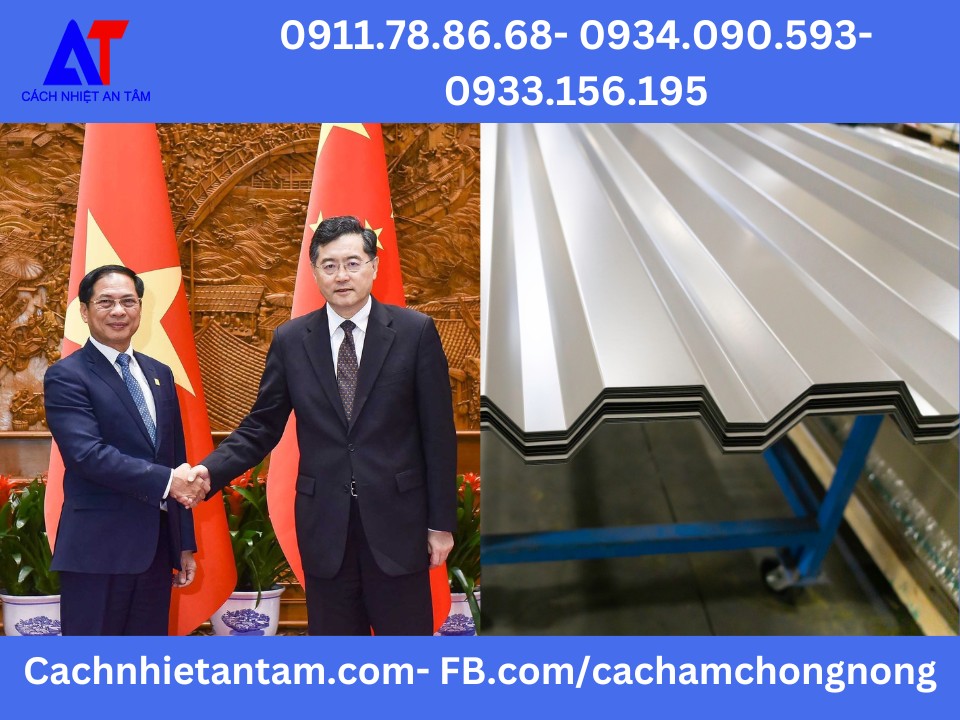 Việt Nam và Trung Quốc hợp tác kinh tế thương mại trong đó có sắt thép