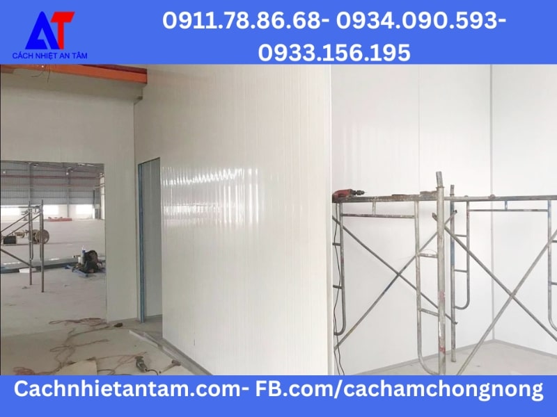An Tâm chuyên xây dựng kho lạnh công nghiệp tại tỉnh Khánh Hòa