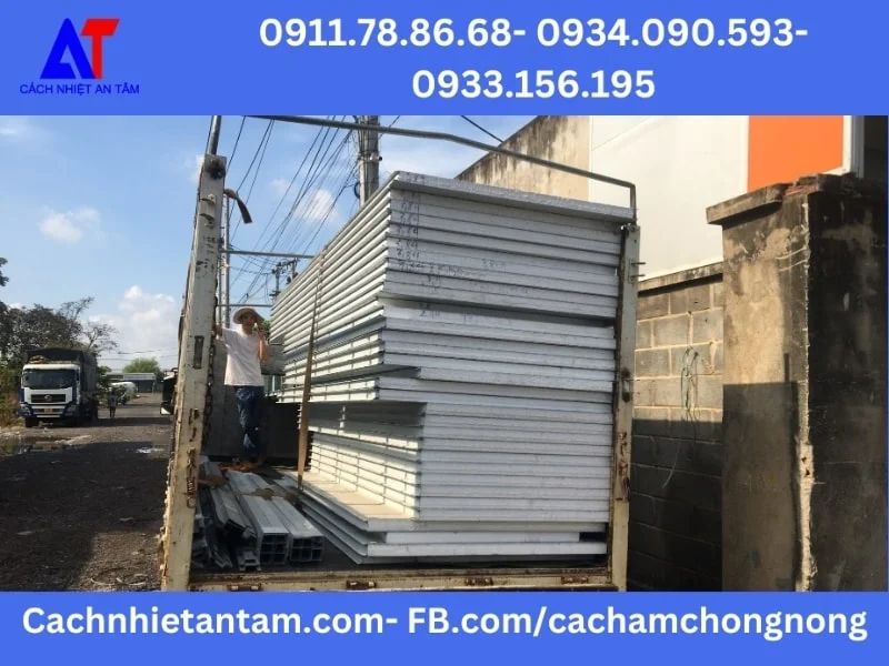 An Tâm chuyên cung cấp panel cách nhiệt tỉnh Long An giá rẻ