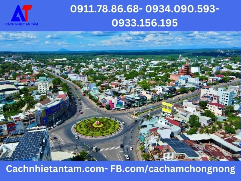 Hình ảnh trên cao tỉnh Bình Phước
