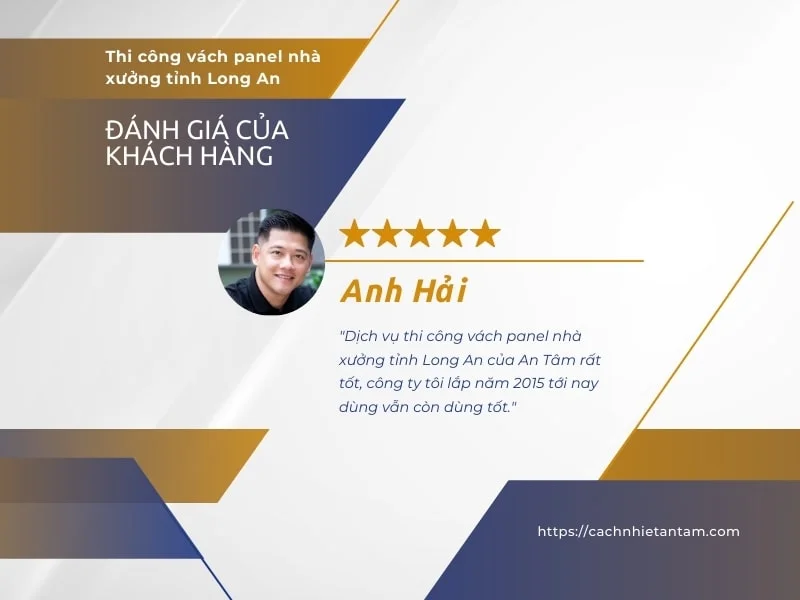 Đánh giá của anh Hải khi sử dụng dịch vụ của An Tâm