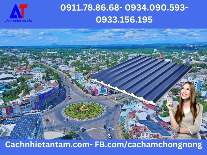 An Tâm chuyên cung cấp tôn cách nhiệt tỉnh Bình Phước