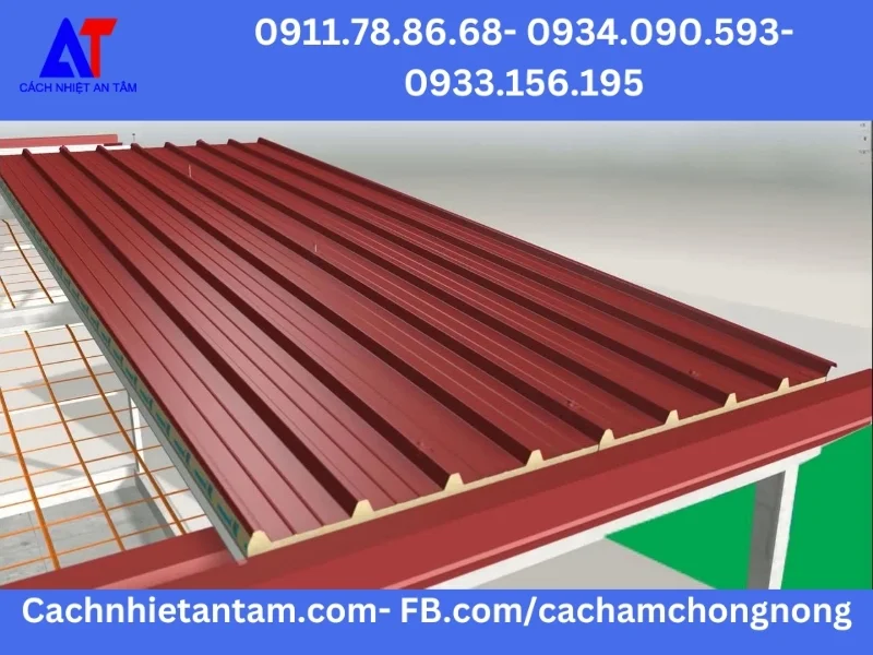 An Tâm chuyên cung cấp tôn cách nhiệt tỉnh Kon Tum