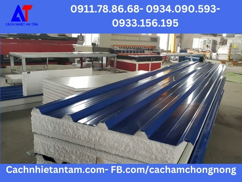 Tôn cách nhiệt EPS giao cho tỉnh Long An