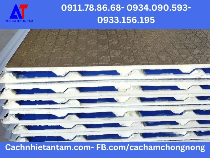 Tôn cách nhiệt PU dán giấy bạc