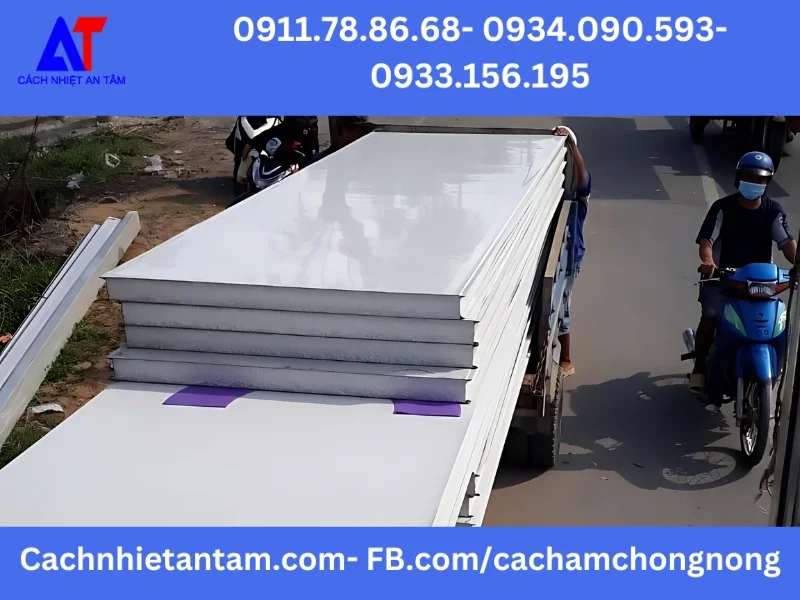 An Tâm giao tấm panel cách nhiệt tỉnh Lai Châu