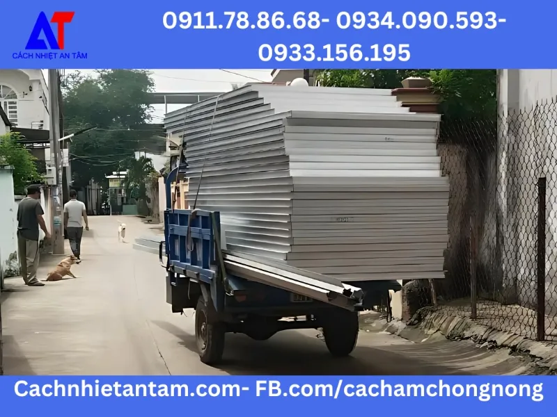 Chở hàng vào hẻm cho khách