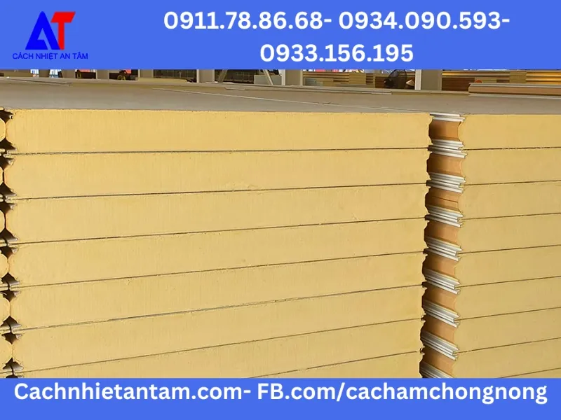 Tấm panel pu cách nhiệt tỉnh Bình Phước