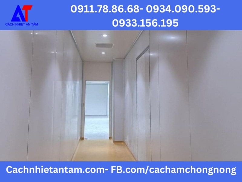 Tấm panel cách nhiệt cho phòng sạch mỹ phẩm