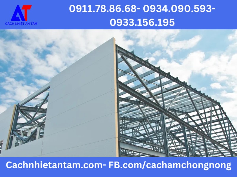 Dựng vách nhà xưởng bằng tấm panel