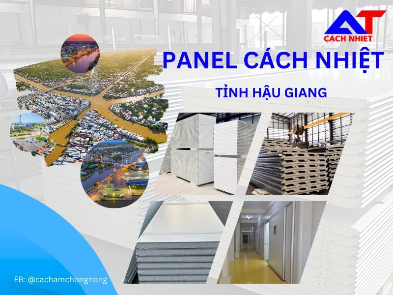 Tấm panel cách nhiệt tỉnh Hậu Giang