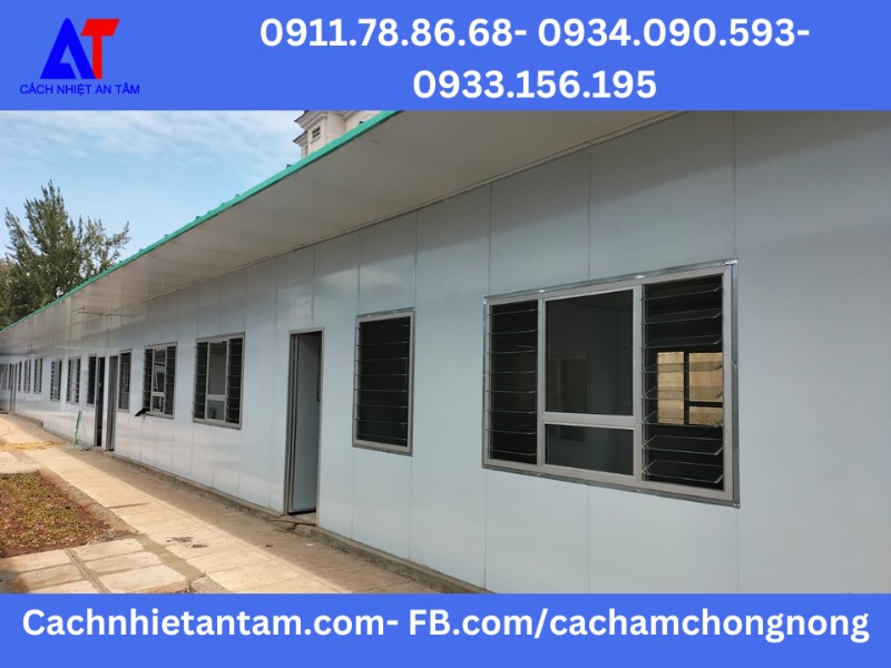 Ứng dụng làm nhà panel cách nhiệt tỉnh An Giang