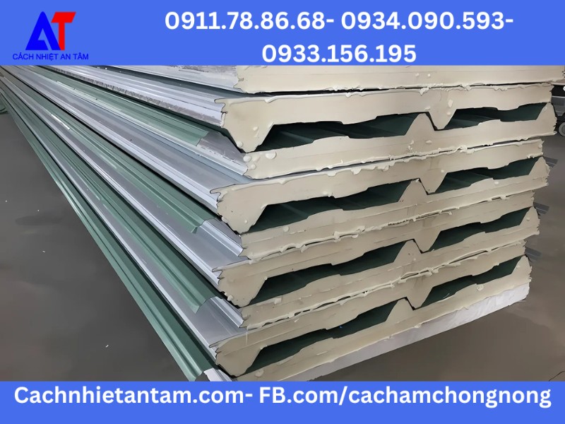 Tôn Pu Tỉnh Bạc Liêu – Nét Đẹp Văn Hóa và Công Năng Trong Kiến Trúc Hiện Đại 3 Tấm tôn PU cách nhiệt giá rẻ