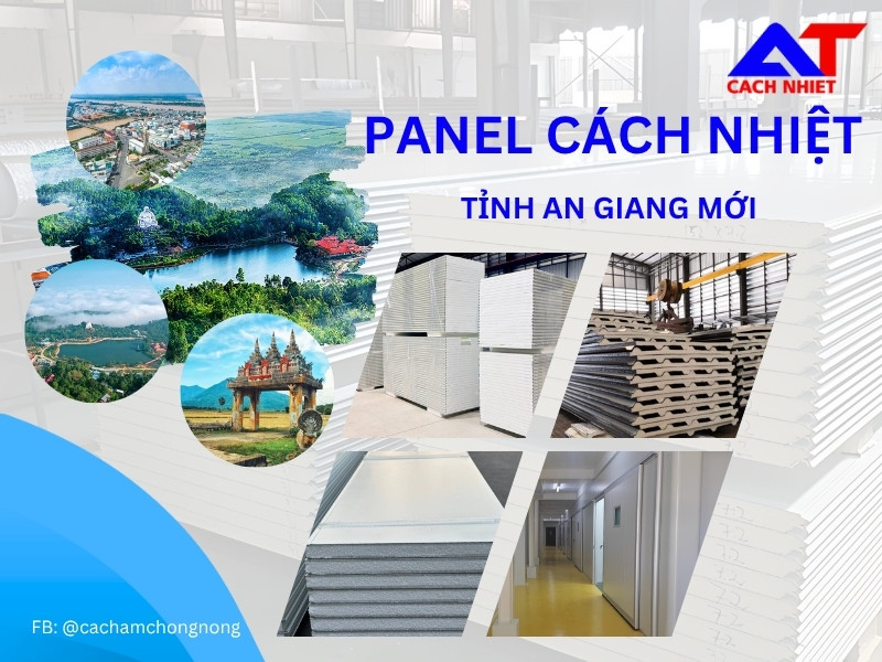panel cách nhiệt tỉnh An Giang mới