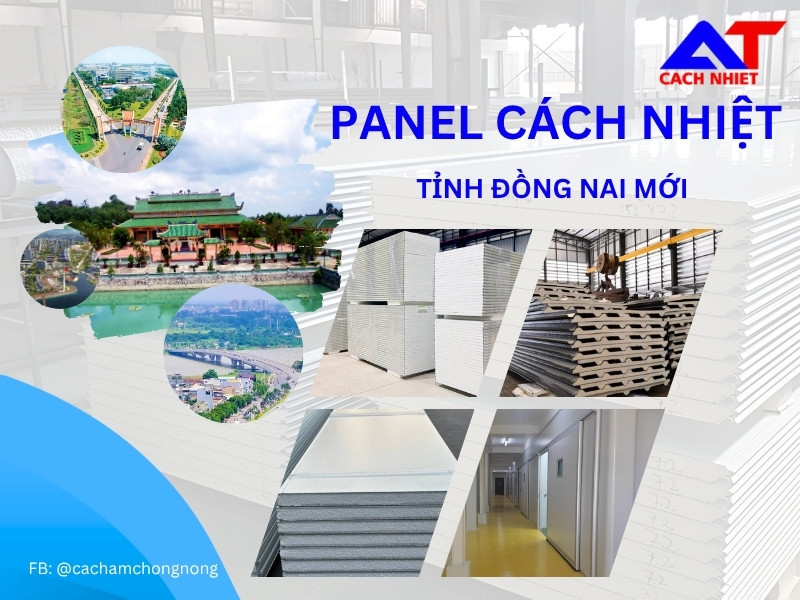 Panel cách nhiệt tỉnh Đồng Nai mới