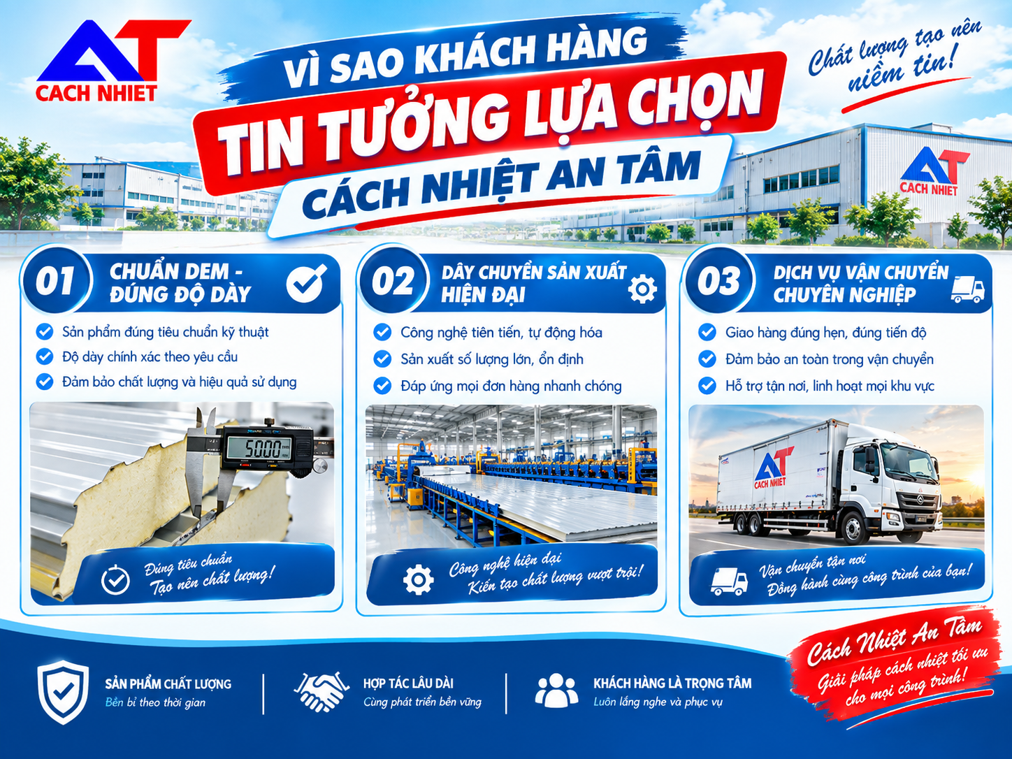 Cách Nhận Biết Tôn Chống Nóng Chính Hãng An Tâm 3 Tôn chống nóng uy tín chất lượng